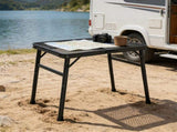 Levede Camping Table Mesh Desktop Lightweight Portable Folding Grill Desk OD1070-BK-AU