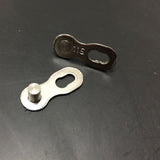 SWETRACE 1 Pair Speed Chain Stainless Steel Buckle Chain for Bicycle Maintenance 9 Bike Chain Silver V1189-LWWAL-20260327-03838