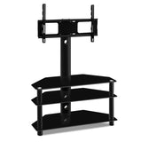 Artiss TV Stand Mount Bracket for 32"-60" LED LCD 3 Tiers Storage Floor Shelf TV-MOUN-S02-BK