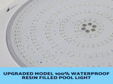 Resin Filled Swimming Pool LED Light 12V 55W RGB Remote Control Memory Function V201-W12466569