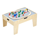 Multi-Purpose Activity Play Table 290 Building Bricks & 30 PCS Accessories V952-CGKHCZ305216IRWXQ001V0