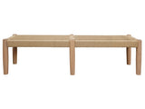 Kelly Loom Oak Bench V199-BE125RTKLNI
