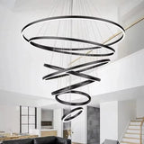 BAMDECOR A18815 Nordic Home Decor Dining Room Pendant lamp lights Ceiling Lamp Hanging Light V255-BAM-18815/7-BLK