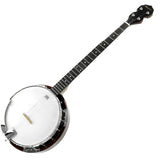 Karrera 5-String Resonator Banjo - Brown 5S-BANJO-BW