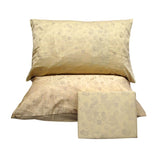 Marsha High Thread Count Cotton Quilt Cover Set Double V442-ATX-QUILTCS-MARSHA-LATTE-DS