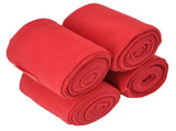 4Pcs Horse Leg Warp Self Adhesive Breathable Wear Resistant Animal Leg Bandage for Cows Horses Red V1294-YM0523-3111220079312