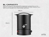 8L Candle Wax Heater Black With Tap And Accessories - Candle Wax Melter V238-SUPDZ-40076971114576