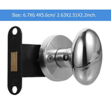 Keyed Door Handle Set with Single Deadbolt Lock for Secure and Simple Home or Office Entry V1369-AZ3-W-17423