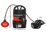 Giantz Garden Submersible Pump 550W Dirty Water Bore Tank WellSteel Sewerage PUMP-SUBM-550
