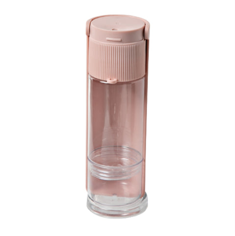 12x Ribbed Portable Pet Bottle in Pink V678-B100P