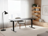 160cm Electric Standing Desk Height Adjustable Sit Stand Office Table in Black V63-954081