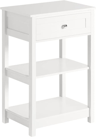 Bedside Table with Drawer Shelves V178-65085