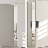 Smart Electron Lock App Bluetooth Punch-Free Door Non-Destructive Installation Remote Sharing V1366-AZ2-W-21783