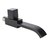 G1/2 Wall Mounted Wash Basin Sink Faucet Cold Water Tap Bathroom Accessories Matte Black V1294-YM0901-3112200099811