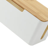 Router Organizer Box Power Strip Arrangement Shielding WiFi Router Cord Holder Storage Box for V1294-YM0901-3117240170712