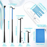 Sock Aid Device for Senior Socking Helper Assistant Tool Adjustable Shoe Horn for Seniors Disabled V1192-AZ-W-21691