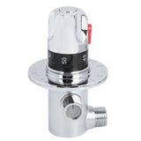 1pc Brass Thermostatic Hot/Cold Water Mixing Temperature Control Valve for Home Water Heater V1294-YM0901-JY03591