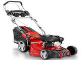 BAUMR-AG 18" 150cc Self Propelled Lawn Mower, 7 Height, Steel Deck, Cup Holders, 4-Stroke Petrol V219-MOWSPRBM18SA