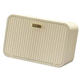 Tissue Box Cover Wall Mounted 2 in 1 Waterproof Tissue Holder Dispenser Box Cover for Bathroom Milky V1294-YM0706-3112230049612