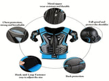 Kids Cycling Armor Cycling Protection Children'S Cycling Gear Chest Guard For - Black - Size L V1347-140-05503-BLK-L