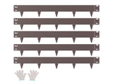 Steel Landscape, 5 Packs 990 x 181 mm Rust-Resistant Metal Landscape, Bendable Garden V952-DXGJSPZ5PCS39ATCXV0