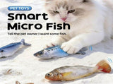 Interactive Electric Cat Toy Fish Set 3 Realistic Mini Simulation Fish with Motion-Activated V1341-ZY-DQ7V9CEA-MULTICOLOR