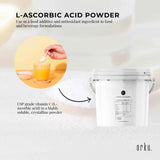 Orku 5Kg Vitamin C Powder in Tub Pure L-Ascorbic Acid - USP Grade Non-GMO V238-SUPDZ-30740380713040