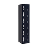 6-Door Locker for Office Gym Shed School Home Storage V63-832751