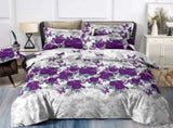 Luxe Loft Purple rose Quilted Comforter & Shams Trending 3Piece Set V745-MAB010782AJ3