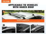 Universal Roof Rack Crossbar for Naked Roof Vehicle Aluminum with Lock V952-CDHGJTYKTYKLLODD1V0