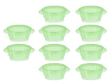 10pcs Green Cloches Plastic Plant Round Cover Reusable Plant Seed Humidity Domes for Home V1294-YM0703-3111230108211