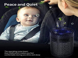Car Air Purifier for Smoke, Mini Travel Quiet Personal Air Cleaner V1263-JX-4772
