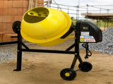 Kartrite Portable 63L Cement Concrete Mixer Dual Mix Blades & Tipper Lock 220W HCM-225-063