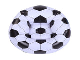 Inflatable Soccer Ball Chair PVC Football Sofa Portable Blow Up Sofa for Living Room Bedroom Balcony V1294-YM0901-3116250018611