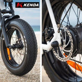 VALK Nomad Electric Fat Tyre Bike, 350W, 32km/hr, Throttle ebike, Disc Brakes, Step-Through Alloy, V219-BIKSRFVAS4WA