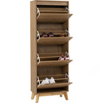 Hirado Tall Shoe Cabinet - Natural V656-372069