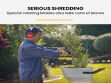 MICHIGAN 7HP 212cc Petrol Commercial Wood Chipper Shredder, Tree Mulcher - Raptor 950 V219-CHPPTRMC9C5A