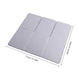 Portable Ironing Mat Grey PP Cloth Stable Accessories for Home Versatile Usage V1369-AZ3-W-16755