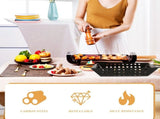 Set of 3 Non-Stick Grill Topper Trays for Outdoor BBQ, Kitchen Cooking Accessories, Barbecue Pan V1192-AZ-W-27757