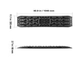 2PCS Traction Boards with PP for Mud Snow Sand Storage Bag Long Black V952-QCTKBZBS2JZZYHDQZV0