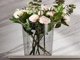 Small Trash Can, Plastic Wastebasket, Clear Round Plastic Waste Baskets, for Bathroom, Bedroom, V1366-AZ2-W-12832