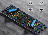 Multifunctional Folding Push-up Board, Home Fitness Push-up Stands, Versatile Home Exercise V1102-ZDFWCB001