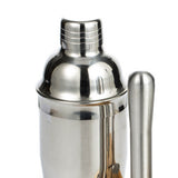 10PCS Home Bartending Kit Stainless Steel with Bamboo Tray Cocktail Mixing Tool Set for DIY Novice V1294-YM0512-3118220298911