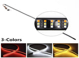 Tailgate Light Bar 60 Inch Triple Row Tail light bar for Pickup Trailer SUV RV VAN Full Function Red V1171-HR-CT0012-RS