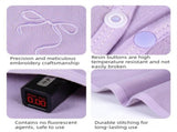 2 pcs Relaxing Winter Set - Pink Nursing Cape and Black Mini Humidifier Soothing Soft Postpartum V888-ELOSUNG53437