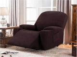 Recliner Slipcover High Stretch Soft Jacquard Fabric with Side Pocket for Standard Power Lift V1189-LC-RY-00189