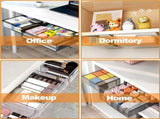 CARLA HOME 3Pack Under Desk Storage Drawers Hidden PullOut Organizer for Office & Home V178-36282