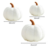 Artificial Pumpkin Cute Plush Pumpkin Fall Harvest Stuffed Pumpkin Halloween Thanksgiving V1294-YM0717-10352793