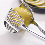 Tomato Slicing Slicer Ergonomic Handle Design for Households 1Set V1192-AZ-W-34497
