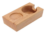 Coffee Tamper Holder Beech Distributor Storage Rack Coffee Bar Accessories for 58mm Tamper Wood V1294-YM0717-3118220188312